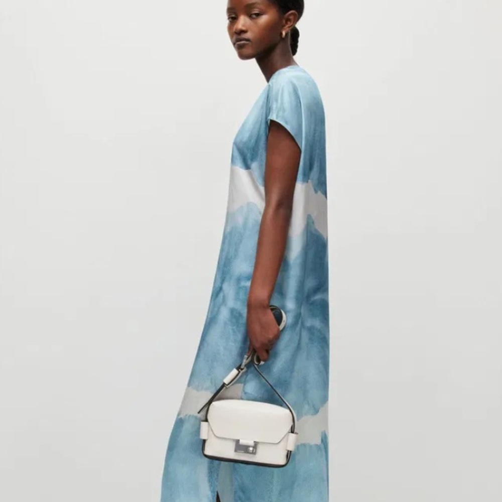 ALLSAINTS Etta Mariana Silk Blend TieDye Dress-NWT in Packaging Sz. UK16/US12 - Picture 2 of 6
